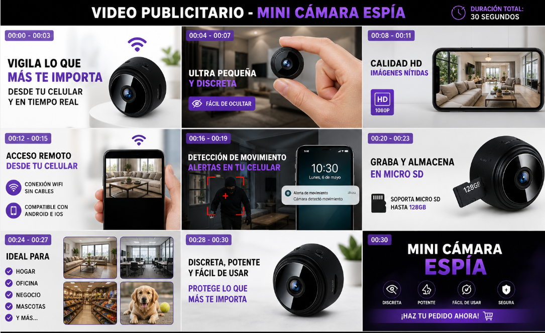 📹 Mini Cámara Espía: Descubre la VERDAD 👀